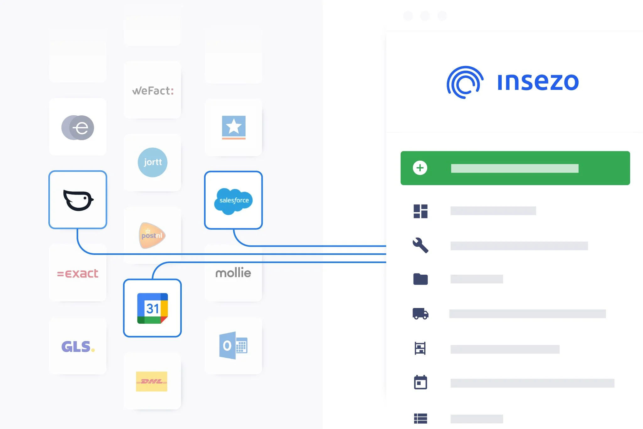 Service software koppeling