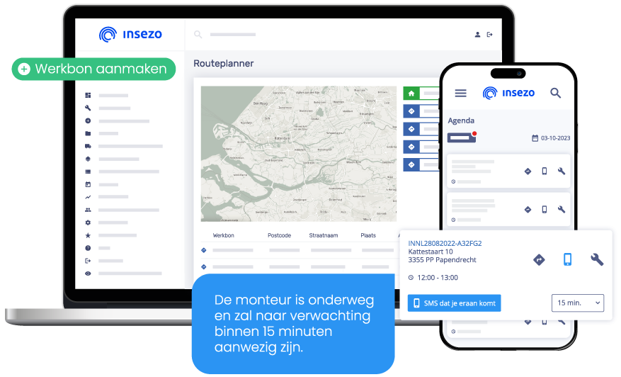 digitale werkbonnen zonnepanelen installateur